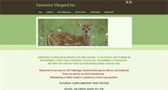Desktop Screenshot of fawncrest.com